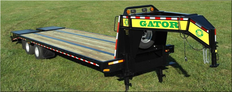 GOOSENECK TRAILER 30ft tandem dual - all heavy-duty equipment trailers special priced  Mahoning County, Ohio
